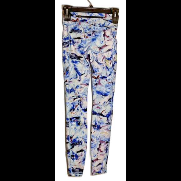 LULULEMON Speed Up LEGGINGS Exposure Multi FULL LENGTH SIZE 2 LUXTREME - Picture 2 of 5